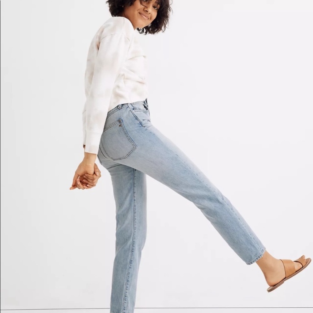 Madewell The Curvy Perfect Vintage Jean in Fitzgerald Wash sz 27 K7526